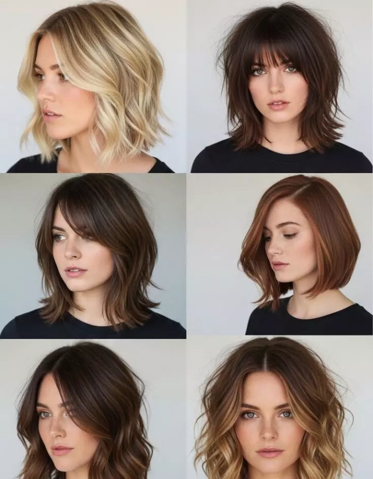 Medium Hair Styles for Ladies